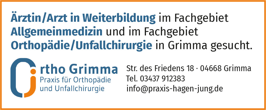 MFA in Grimma gesucht